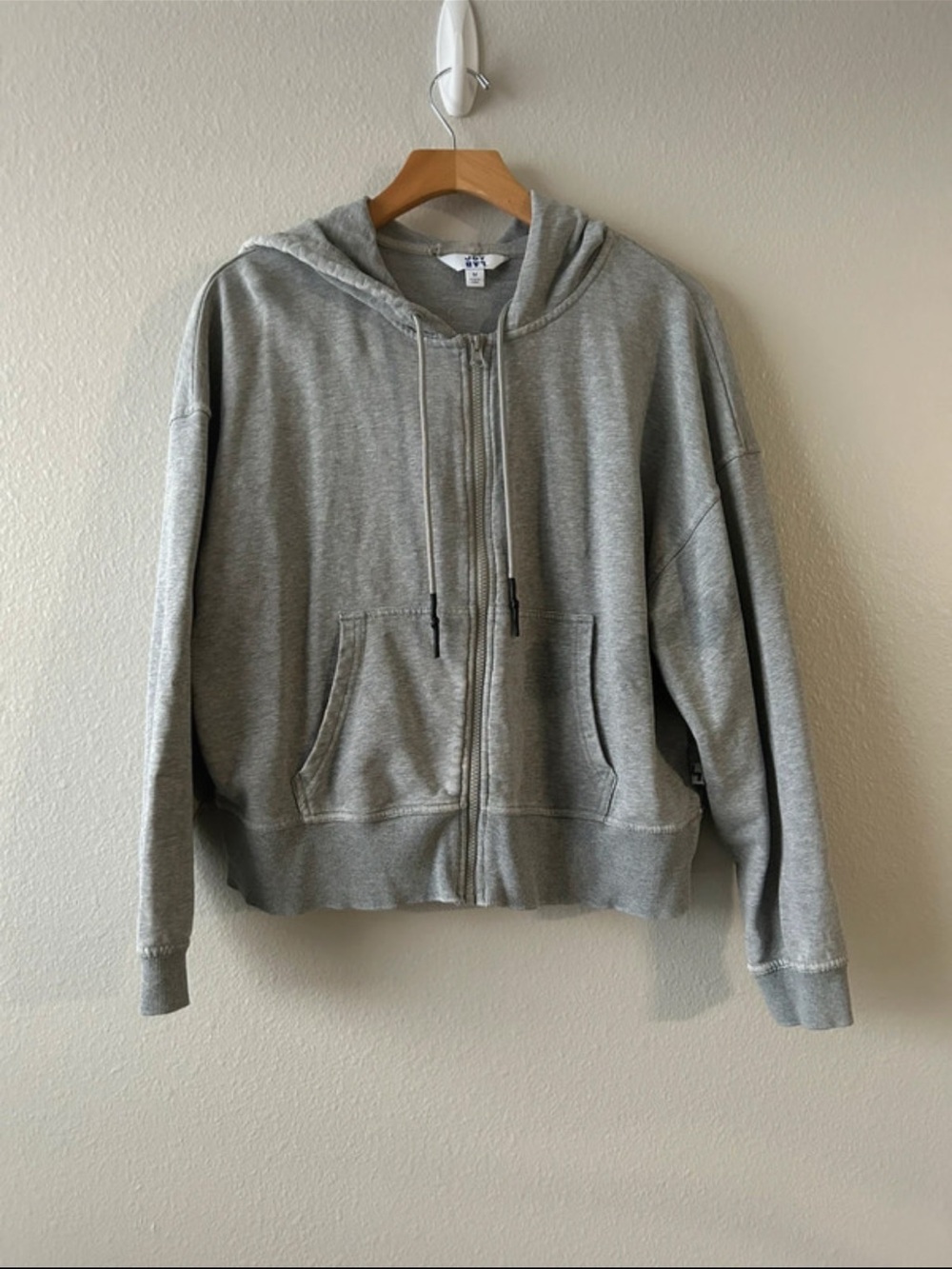 Joy lab Women's Gray Zip-Up Hoodie Jacket